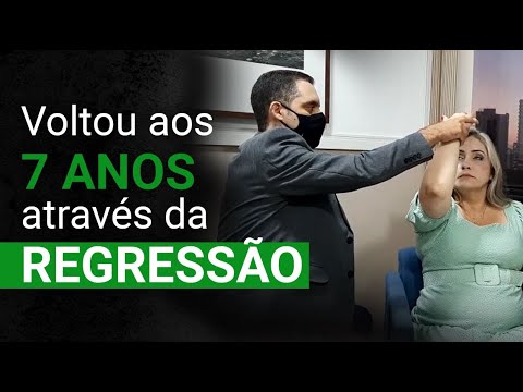 Fez regressão e voltou aos 7 anos de idade