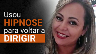 Voltou a dirigir depois da HIPNOTERAPIA